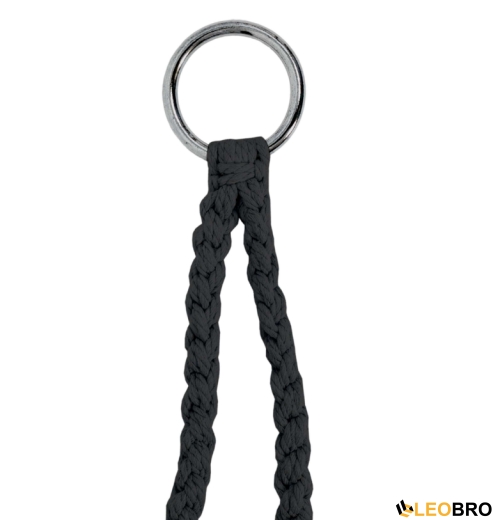 Гойдалка гніздо зі спинкою 80 см плетена TOGO Cream (5902340315866) - 5