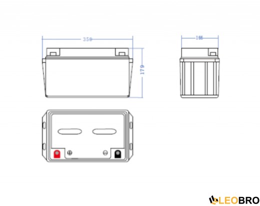 Аккумулятор Green Cell AGM VRLA 65Ah 12V (AGM28) - 6
