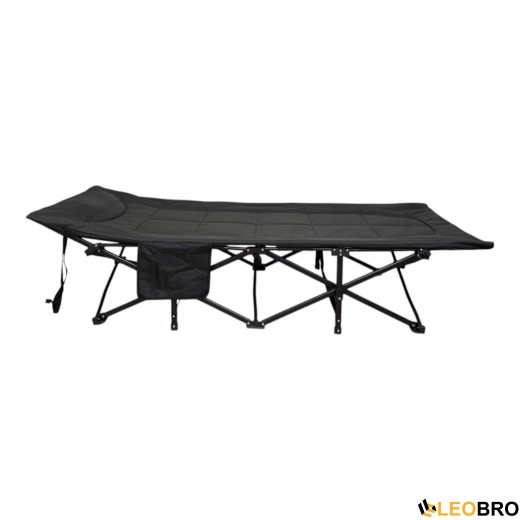 Туристическая раскладушка LEOBRO Серая (HT-169K Grey) - 4
