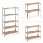 Набор стеллажей FunFit 150 x 150 x 30 см 175кг/полка 5 полок - 3