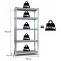 Набор стеллажей FunFit 150 x 150 x 30 см 175кг/полка 5 полок - 4