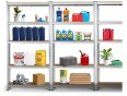 Набор стеллажей FunFit 150 x 375 x 30 см 175кг/полка 5 полок - 3