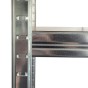 Стеллаж LEOBRO Premium 180 х 90 х 40 см, 175кг/полка, 5 полок (LB-R175-GAN) - 8