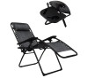 Комплект из 2 шезлонгов и стола 95х55х50 см Zero Gravity LEOBRO (LB-ZGC-F1-DGR-FT-A2) - 7